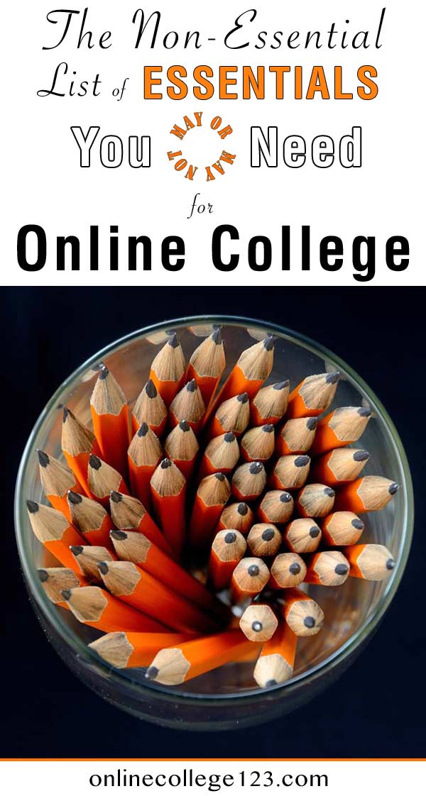 List of online college supplies you may need in your online education